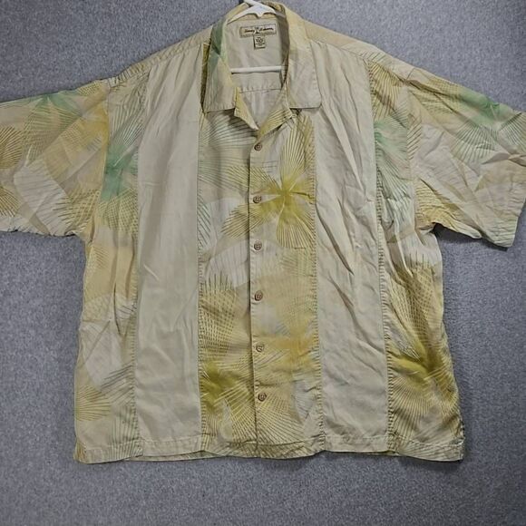 Tommy Bahama 100% Silk Shirt 2XL - Picture 1 of 10